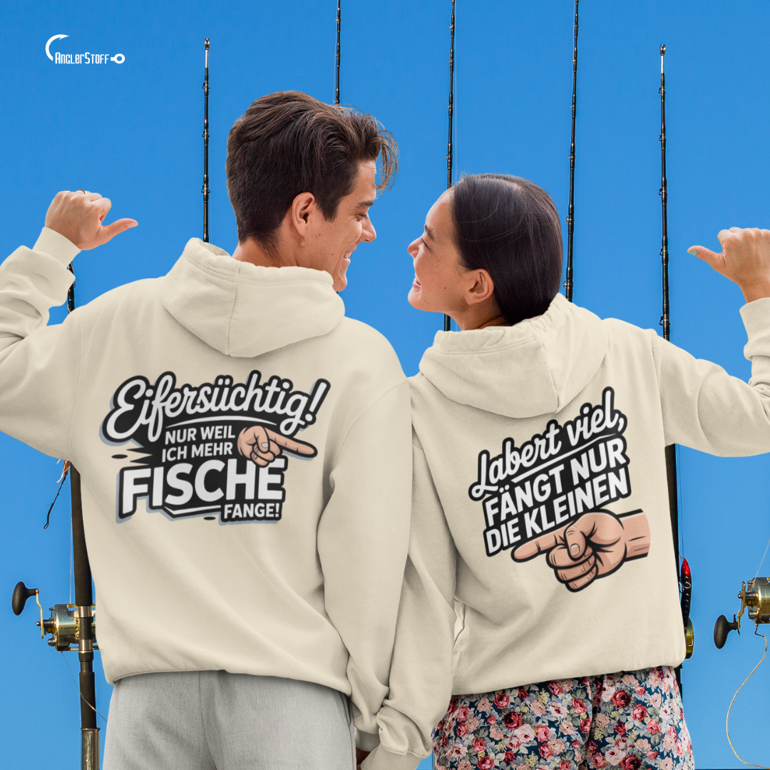 Eifersüchtig - Premium Hoodie #Backprint