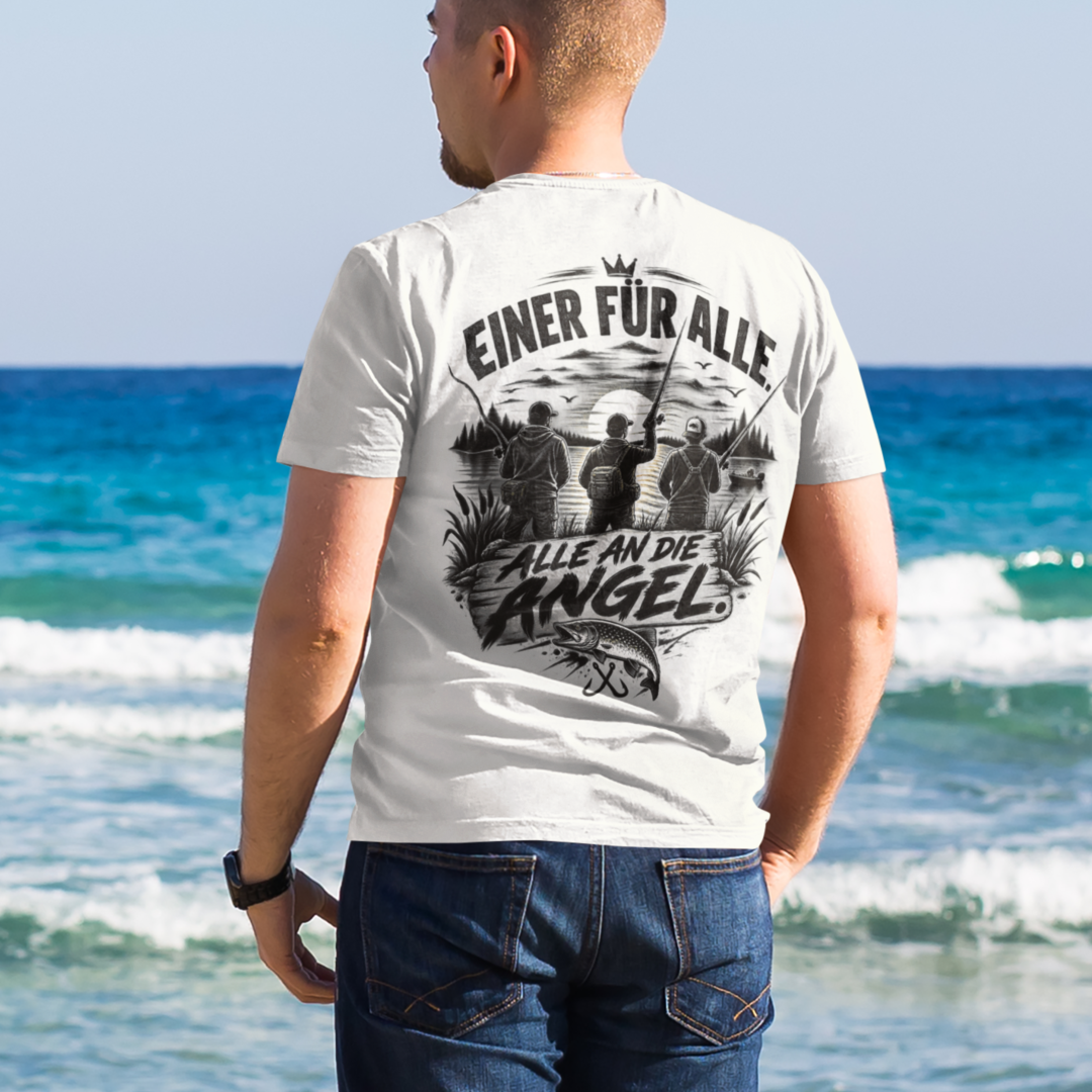 Einer für Alle - Premium T-Shirt #Backprint