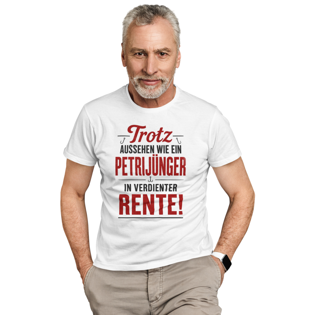 Rentner wie Petrijünger - Premium T-Shirt