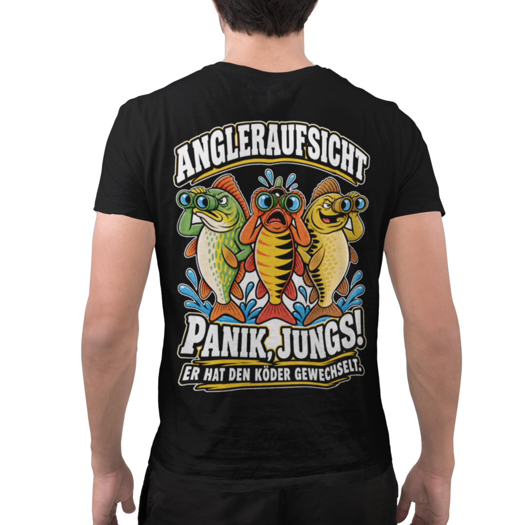 Panik, Jungs! - Premium T-Shirt #Backprint