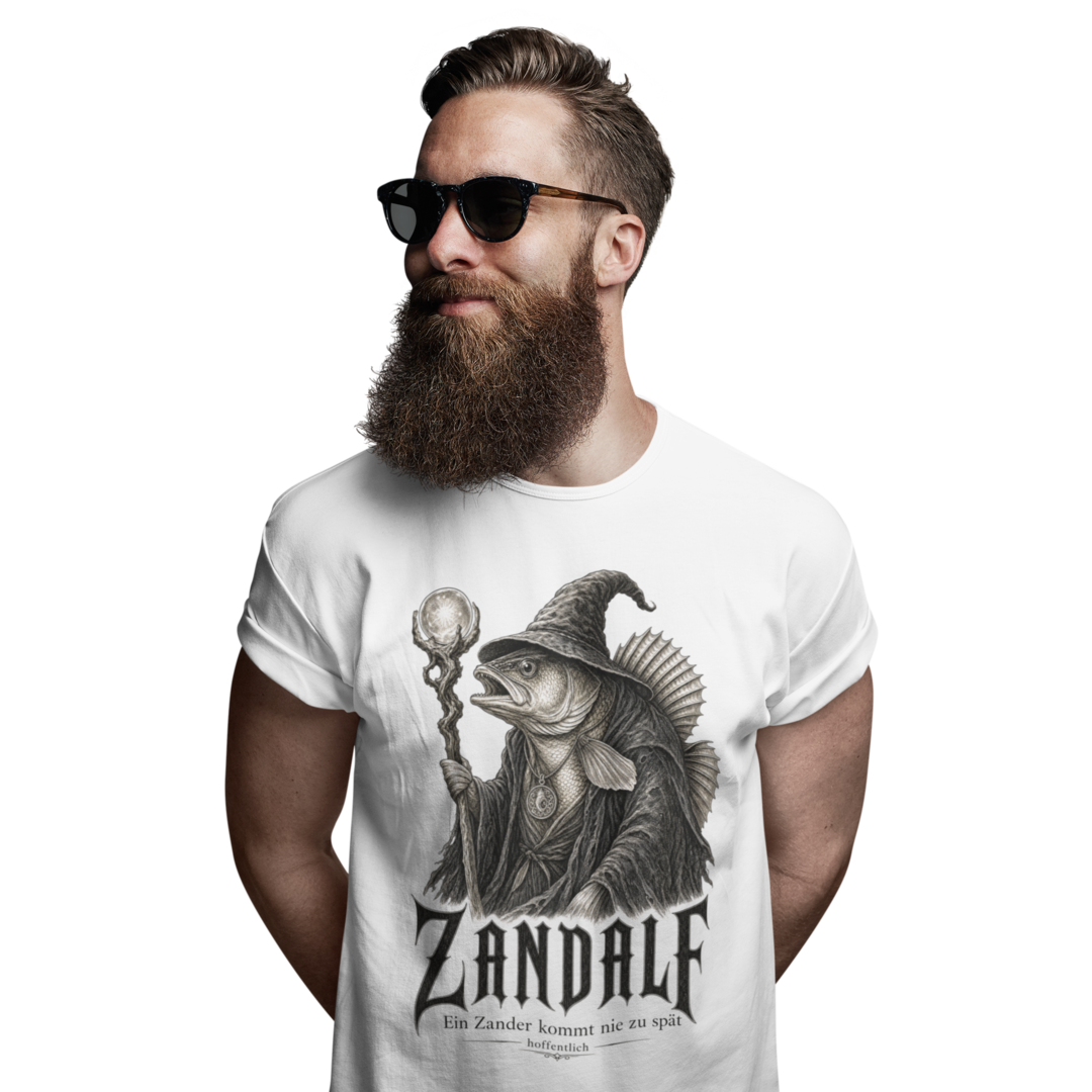 Zandalf kommt nie zu spät hoffentlich - Premium T-Shirt