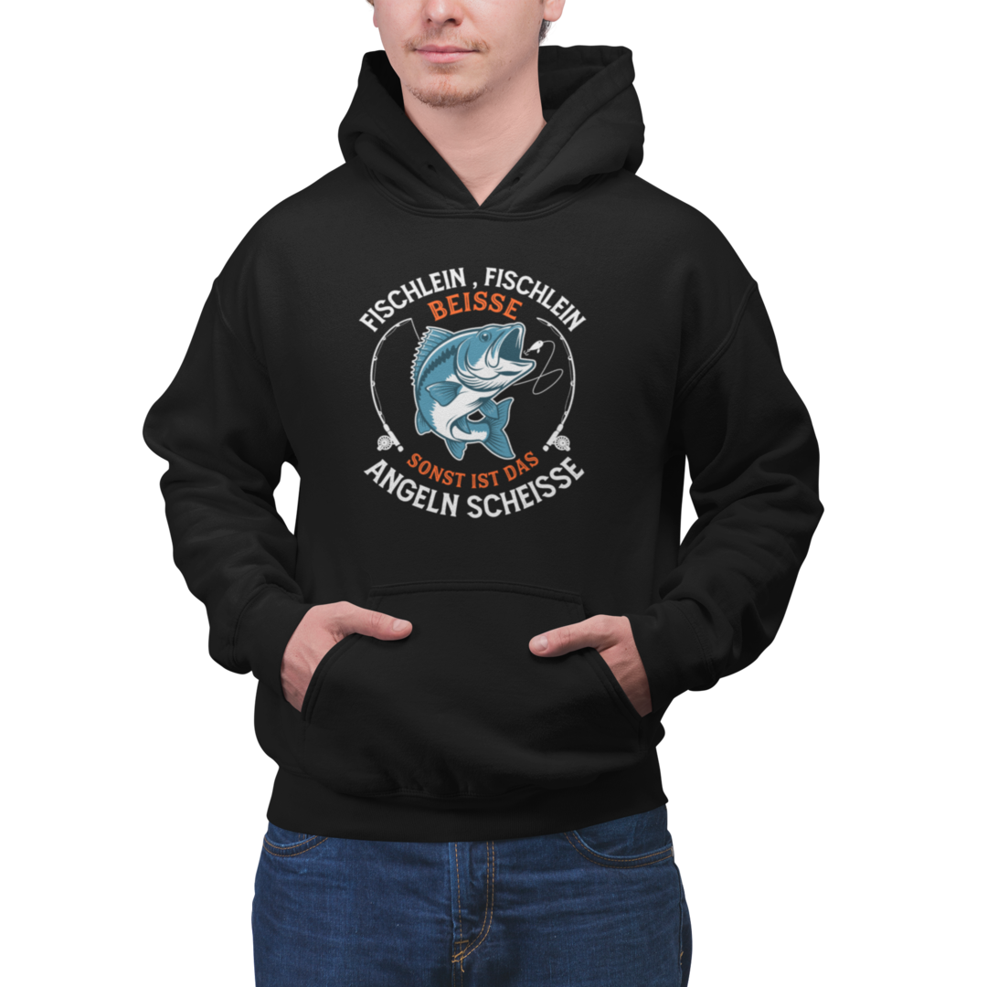 Fischlein beisse - Premium Hoodie