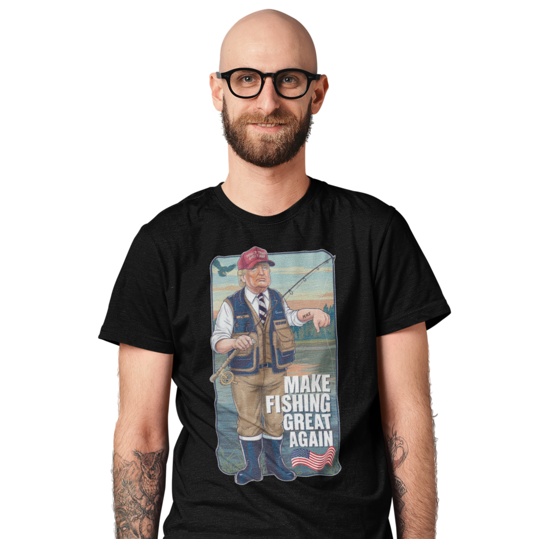 Make fishing great again - Premium T-Shirt