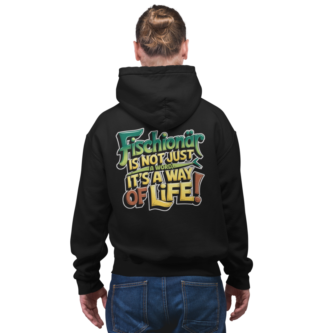 Fischionär - Premium Hoodie #Backprint