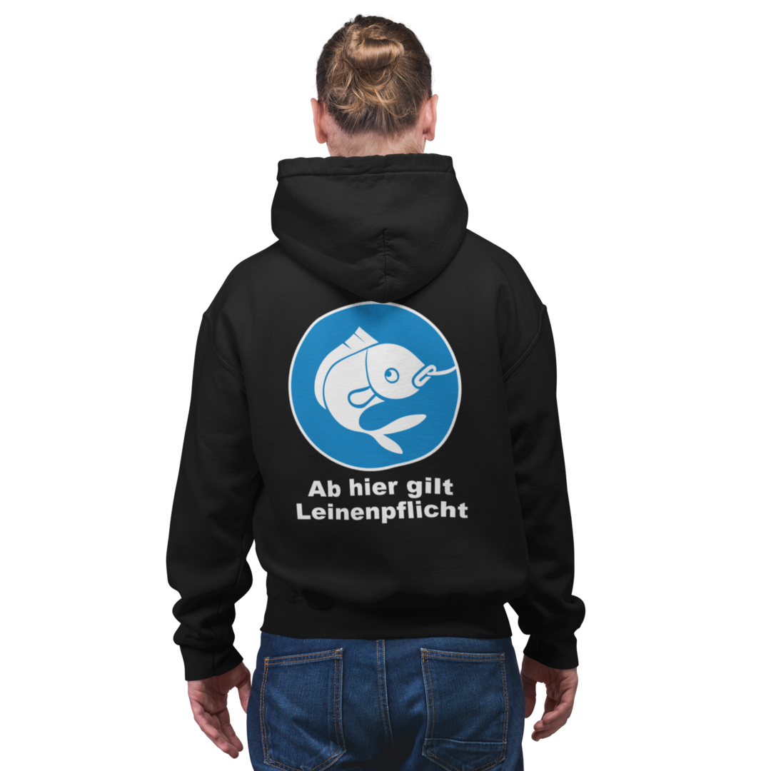 Leinenpflicht - Premium Hoodie #Background