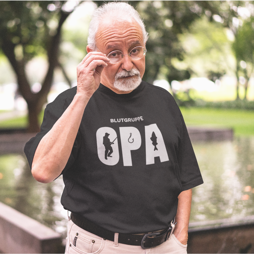 Blutgruppe OPA - Premium T-Shirt