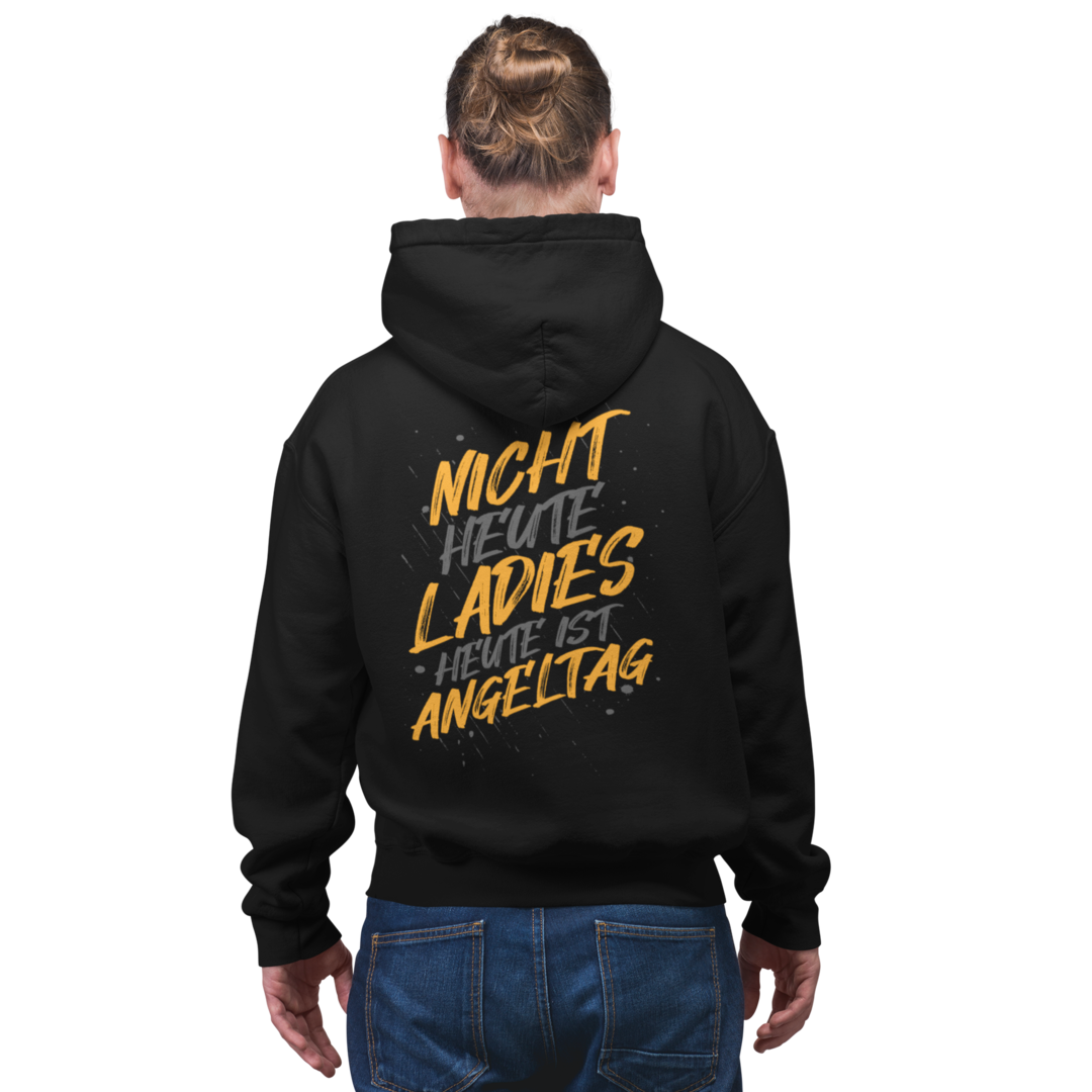 Nicht Heute Ladies - Premium Hoodie #Backprint