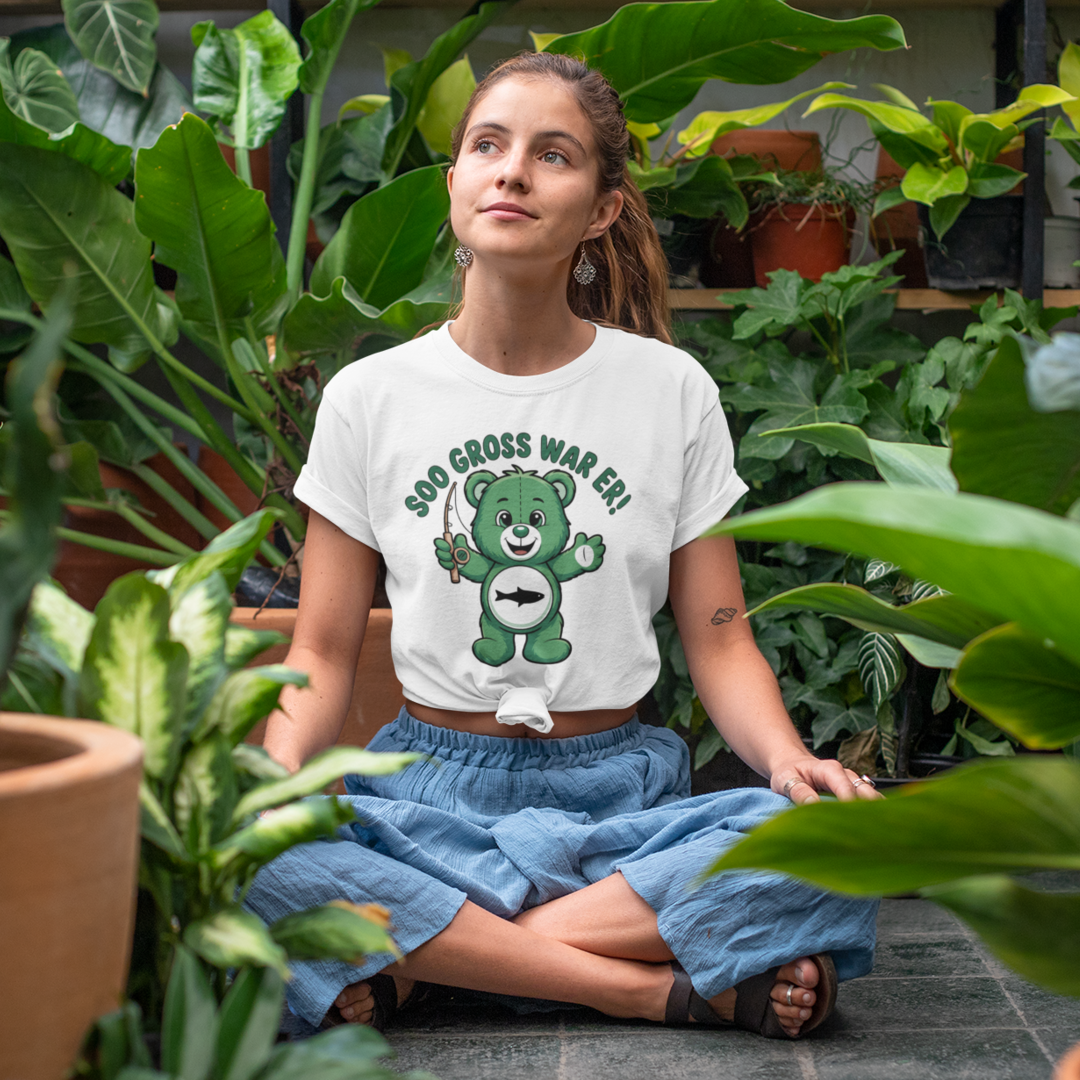 Soo gross war er / BĂ€rchen - Premium T-Shirt