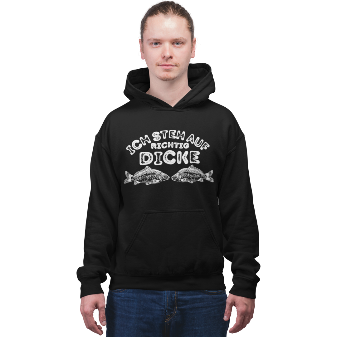 Ich steh auf richtig Dicke - Premium Hoodie