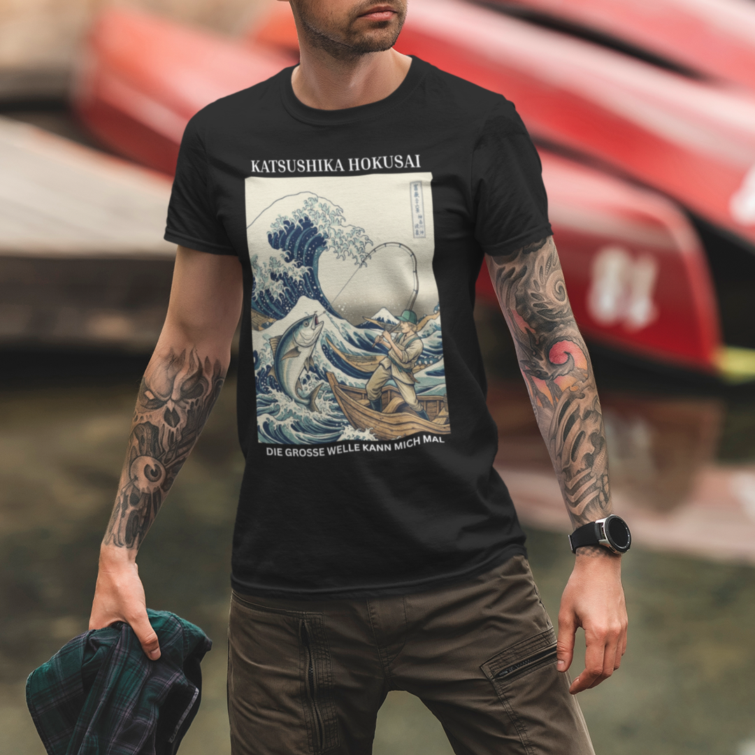 KATSUSHIKA HOKUSAI - Premium T-Shirt