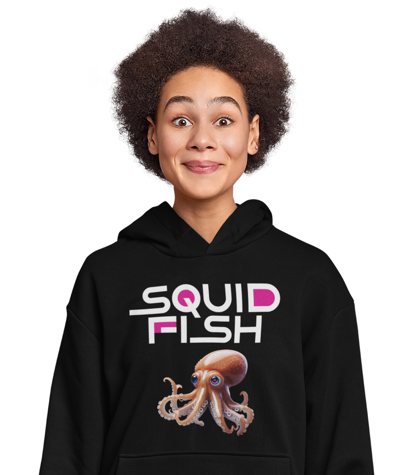 Squid Fish - Premium Hoodie