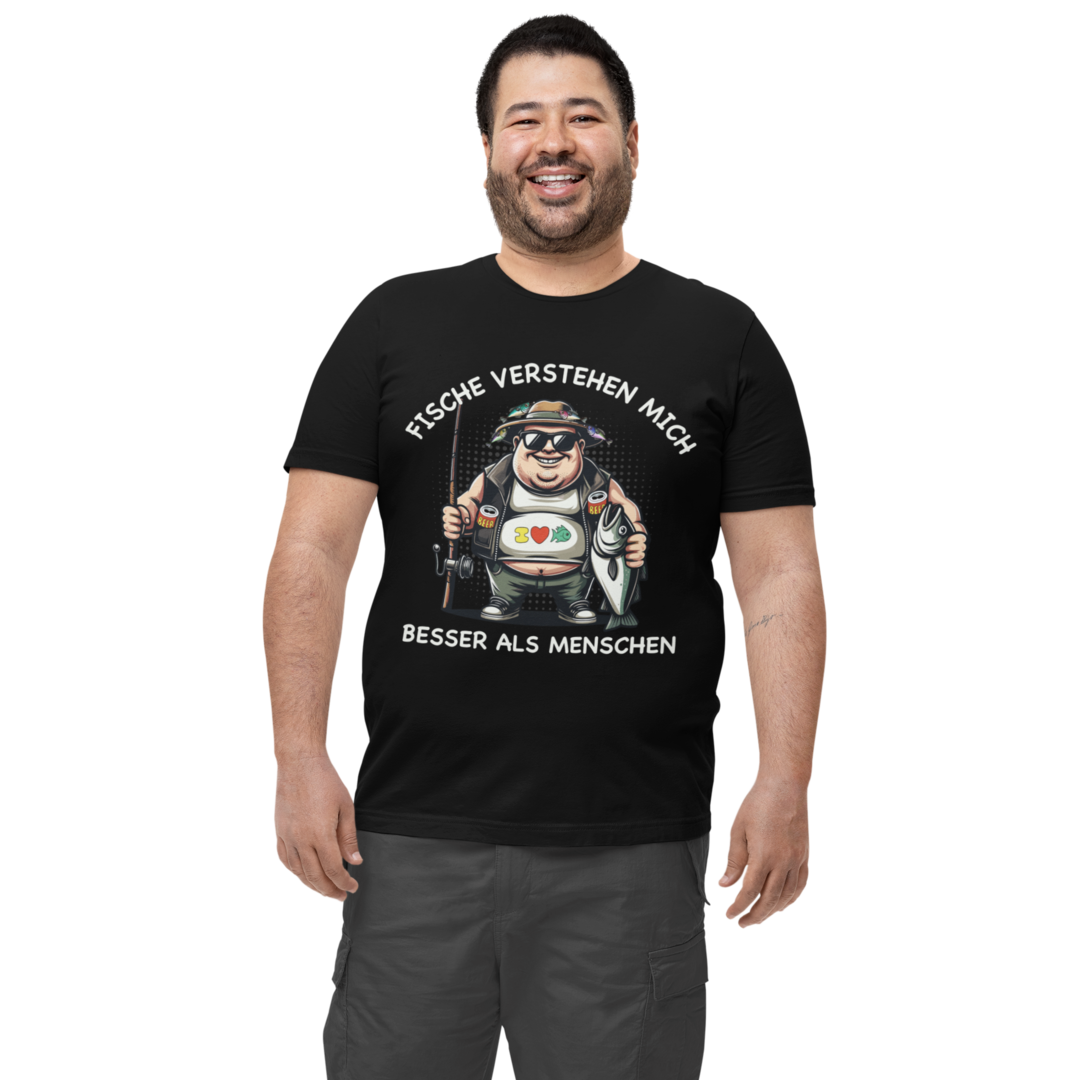 Fische verstehen mich besser - Premium T-Shirt