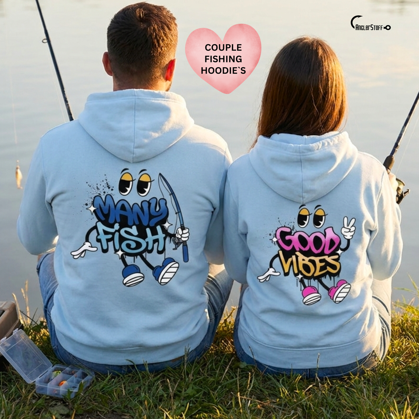 GOOD VIBES - HOODIE #BACKPRINTED