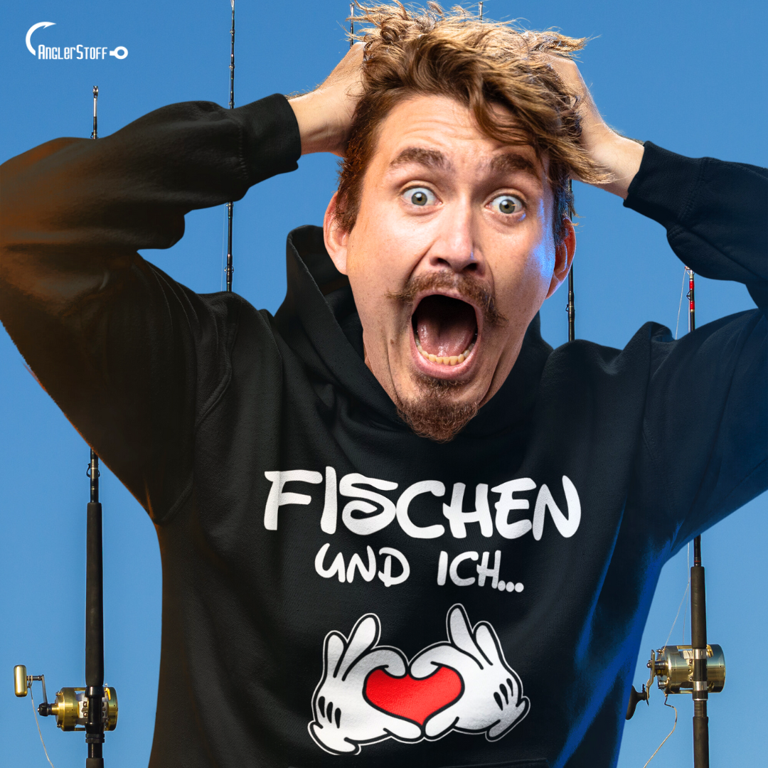 Fischen und ich... - Premium Hoodie