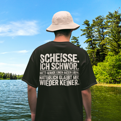 SHIT I SWEAR - Oversized Shirt #Backprint