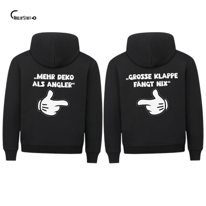 Grosse Klappe - Premium Hoodie #Backprint