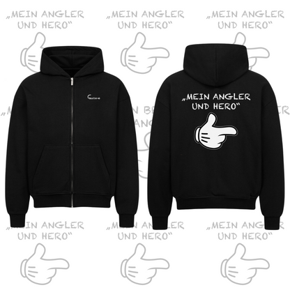 Mein Angler und Hero - Oversized Deluxe Zipper