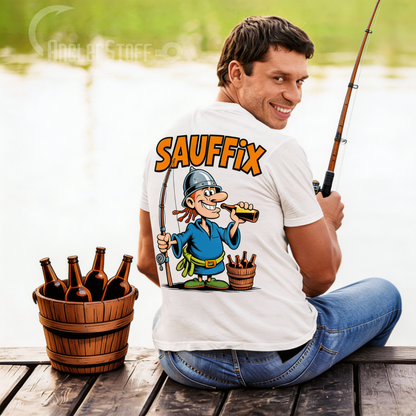 SAUFFIX - Premium T-Shirt #Backprint