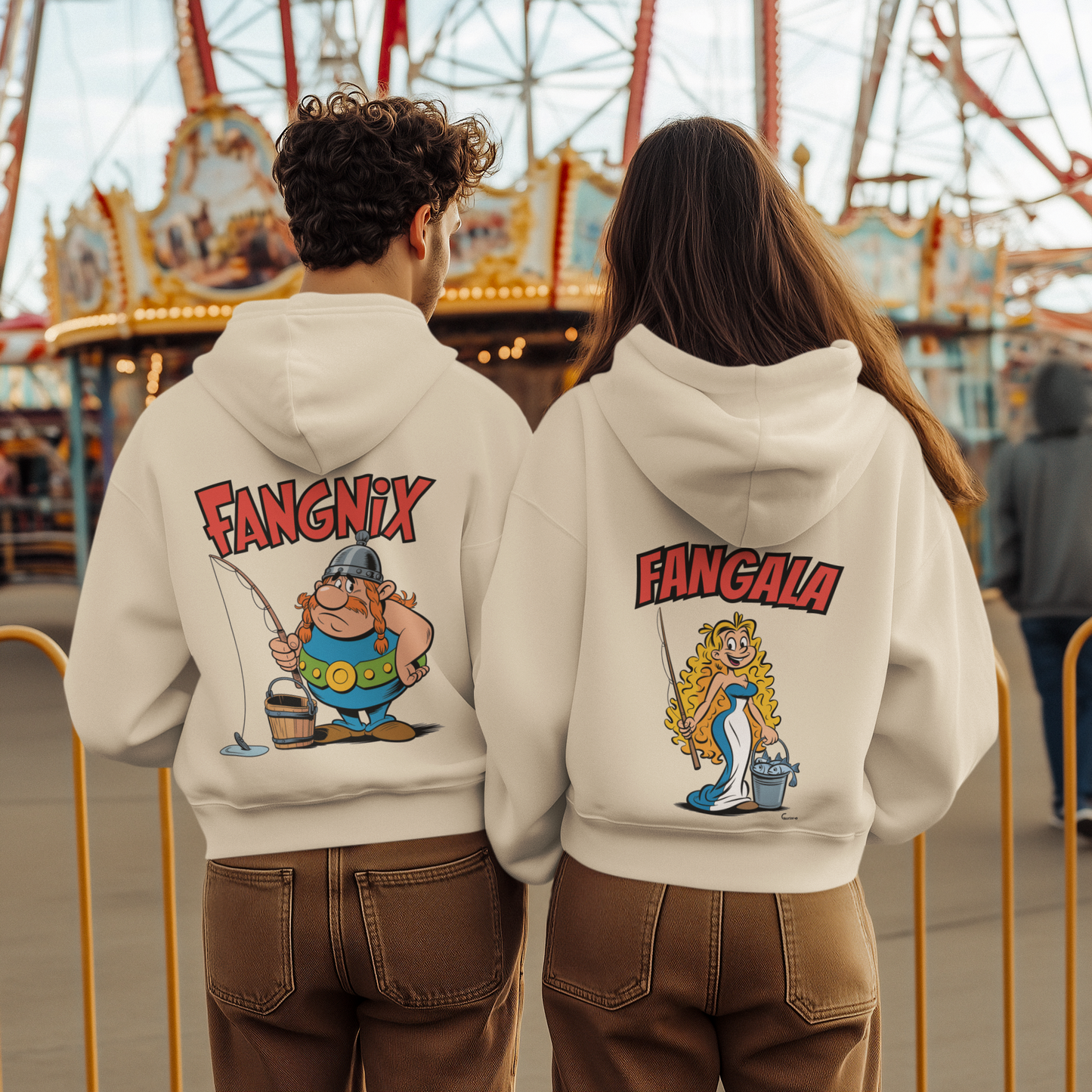 Fangala - Premium Hoodie #Backprint