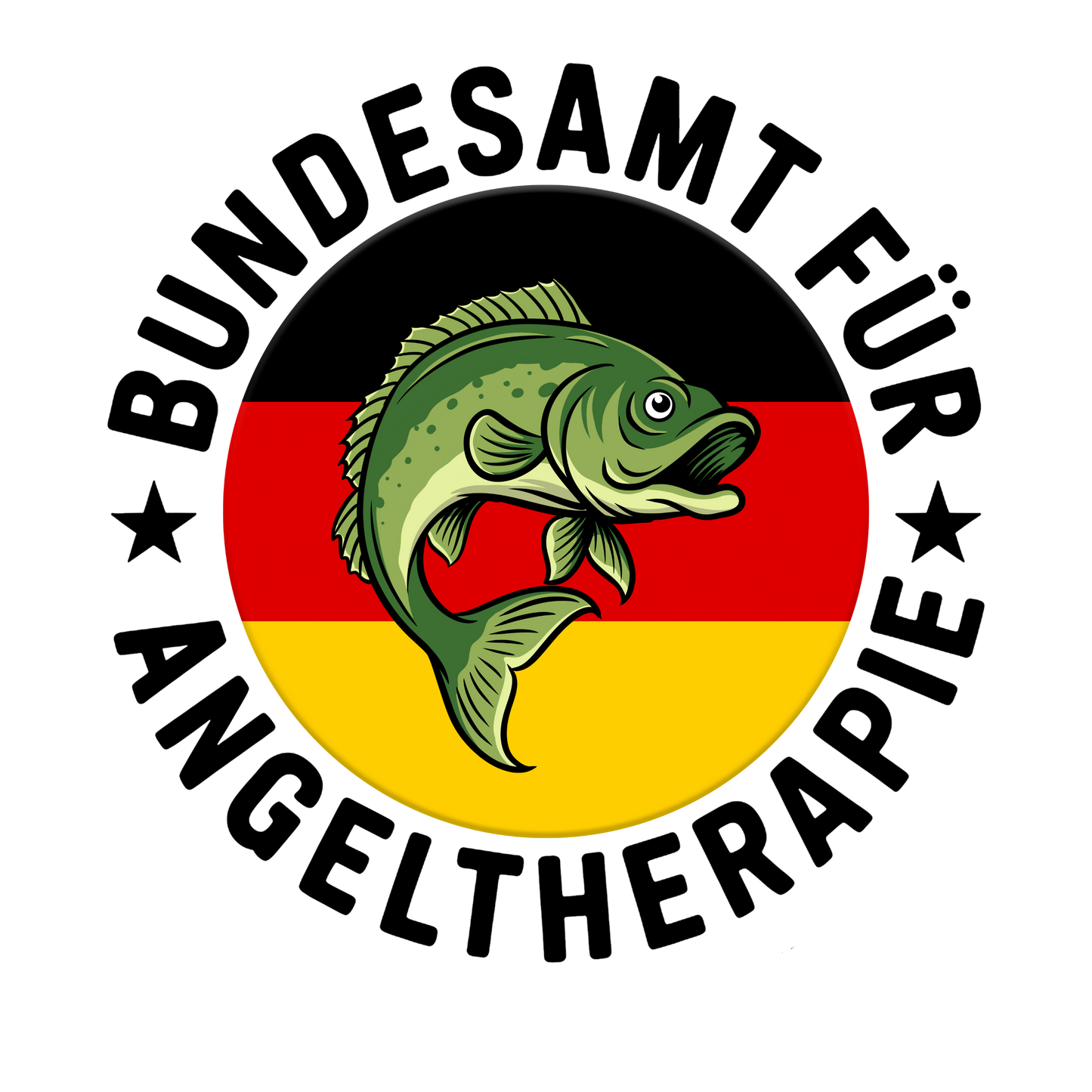 Bundesamt für Angeltherapie - Premium T-Shirt