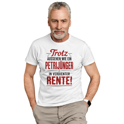 Rentner wie Petrijünger - Premium T-Shirt