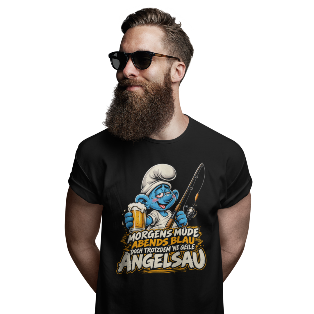 Geile Angelsau - Premium T-Shirt