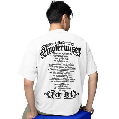 Das Anglerunser - Oversized Shirt #Backprint
