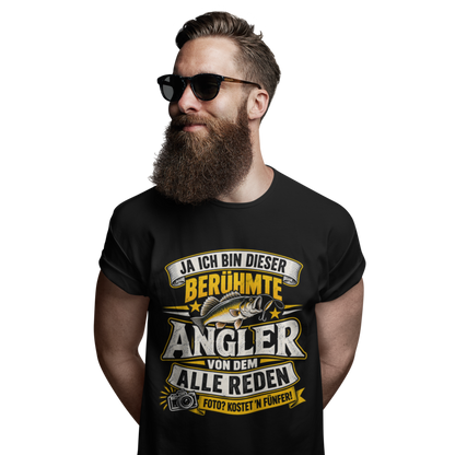 Berühmte Angler - Premium T-Shirt