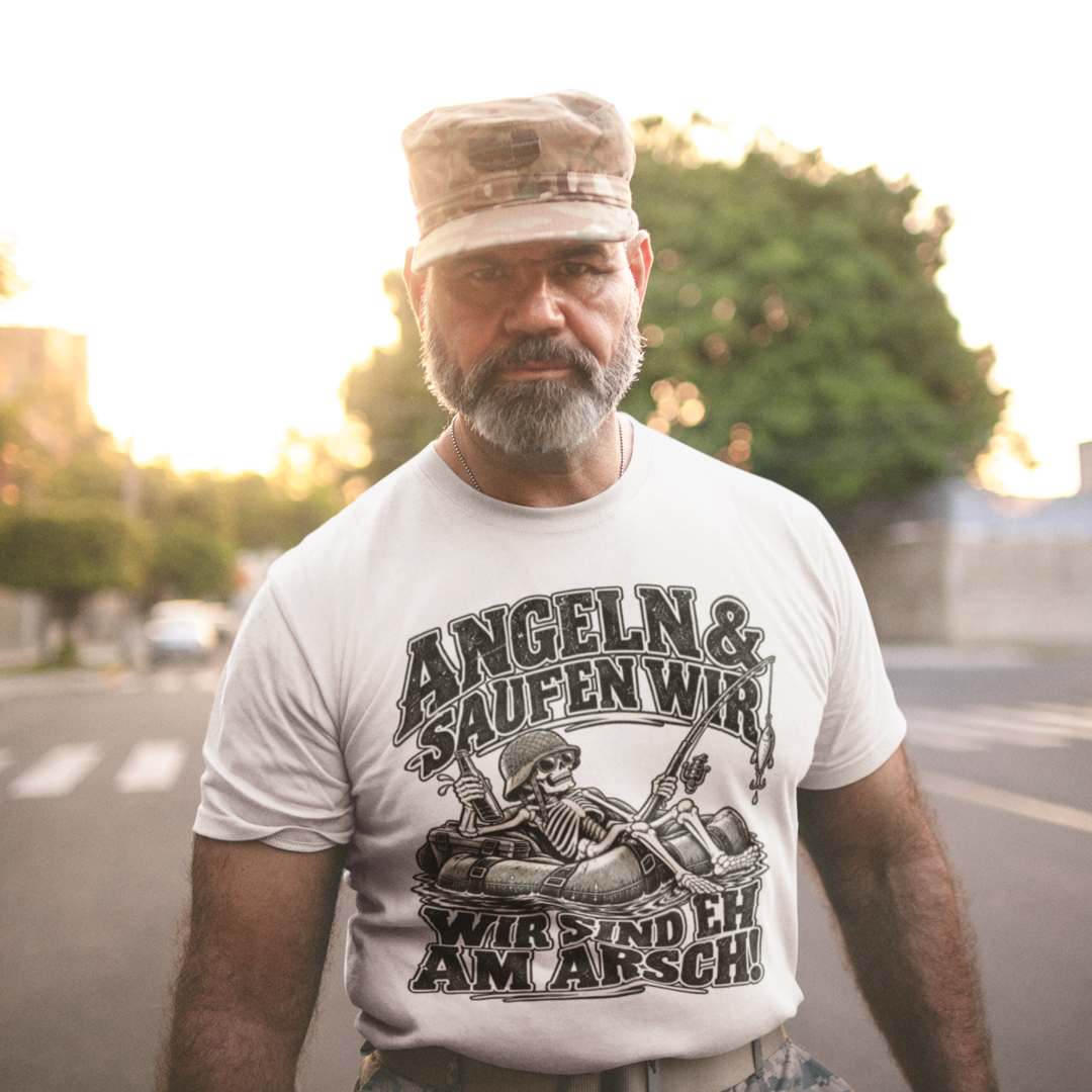 Wir sind eh am Arsch - Premium T-Shirt