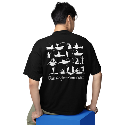 Das Angler-Kamasutra - Premium Oversized Shirt #Backprint