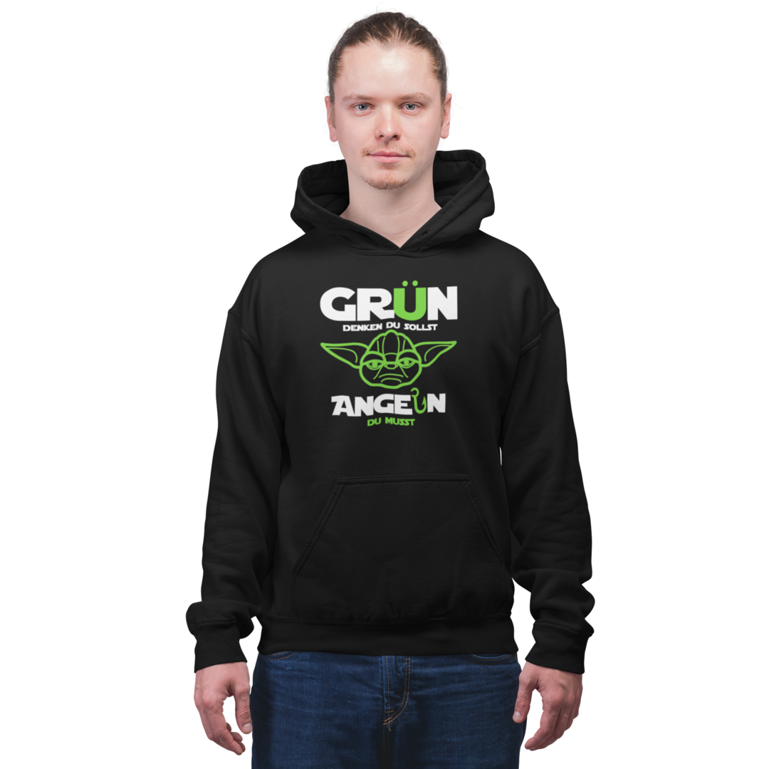 Grün denken Du sollst - Premium Hoodie