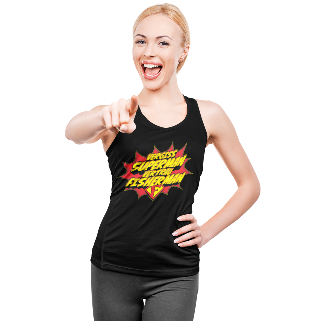 Vergiss Superman - Premium Organic Tanktop Women