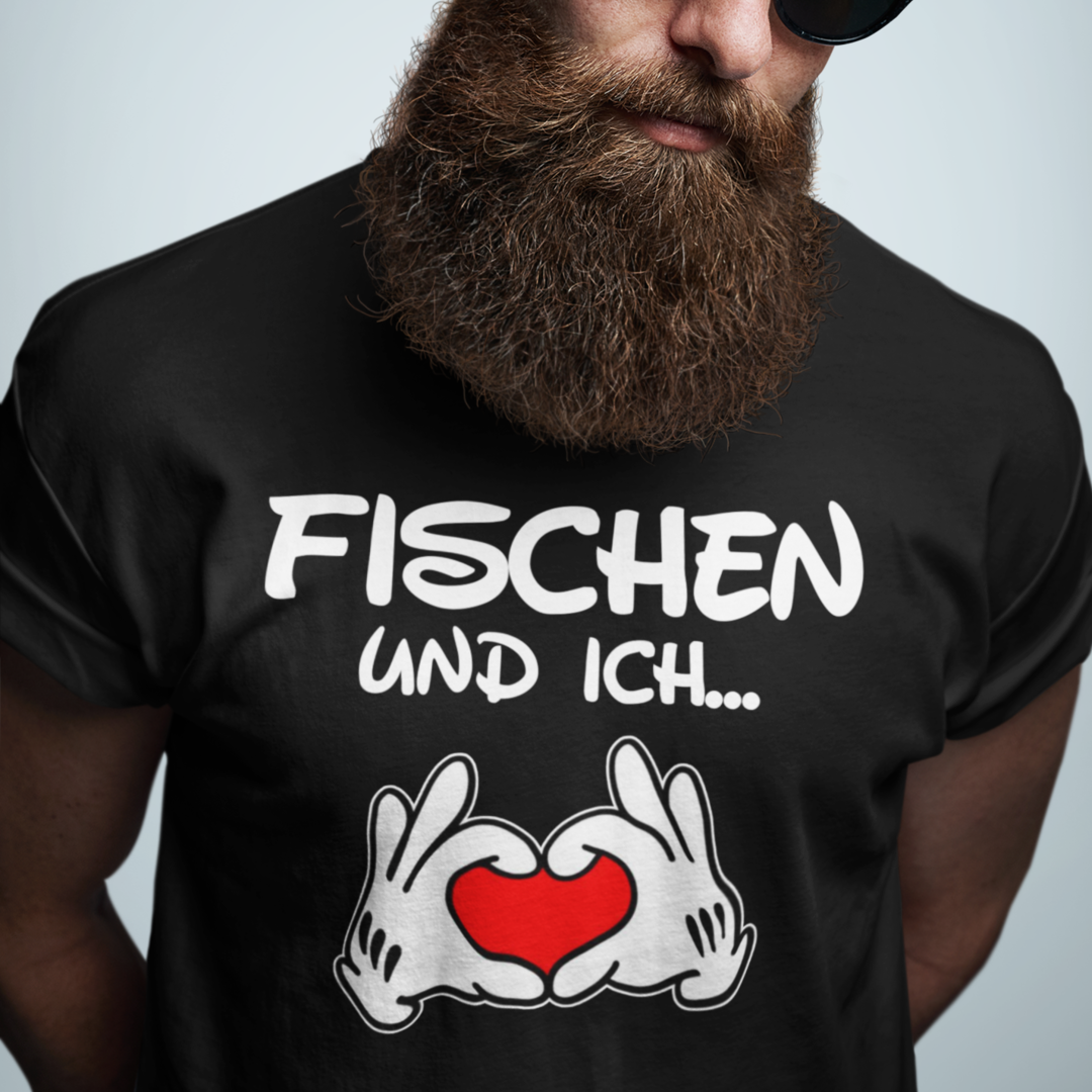 Fischen und ich... - Premium T-Shirt