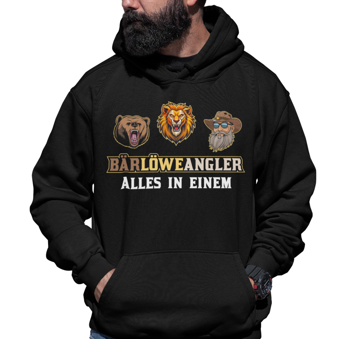 Bär Löwe Angler - Premium Hoodie