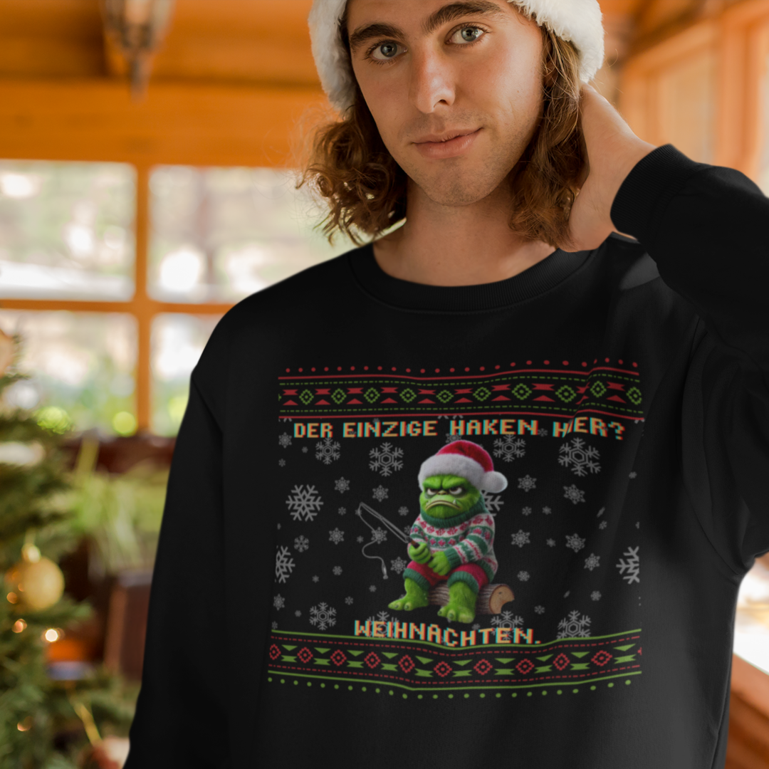 Der einzige Haken hier ? Weihnachen - Sweatshirt