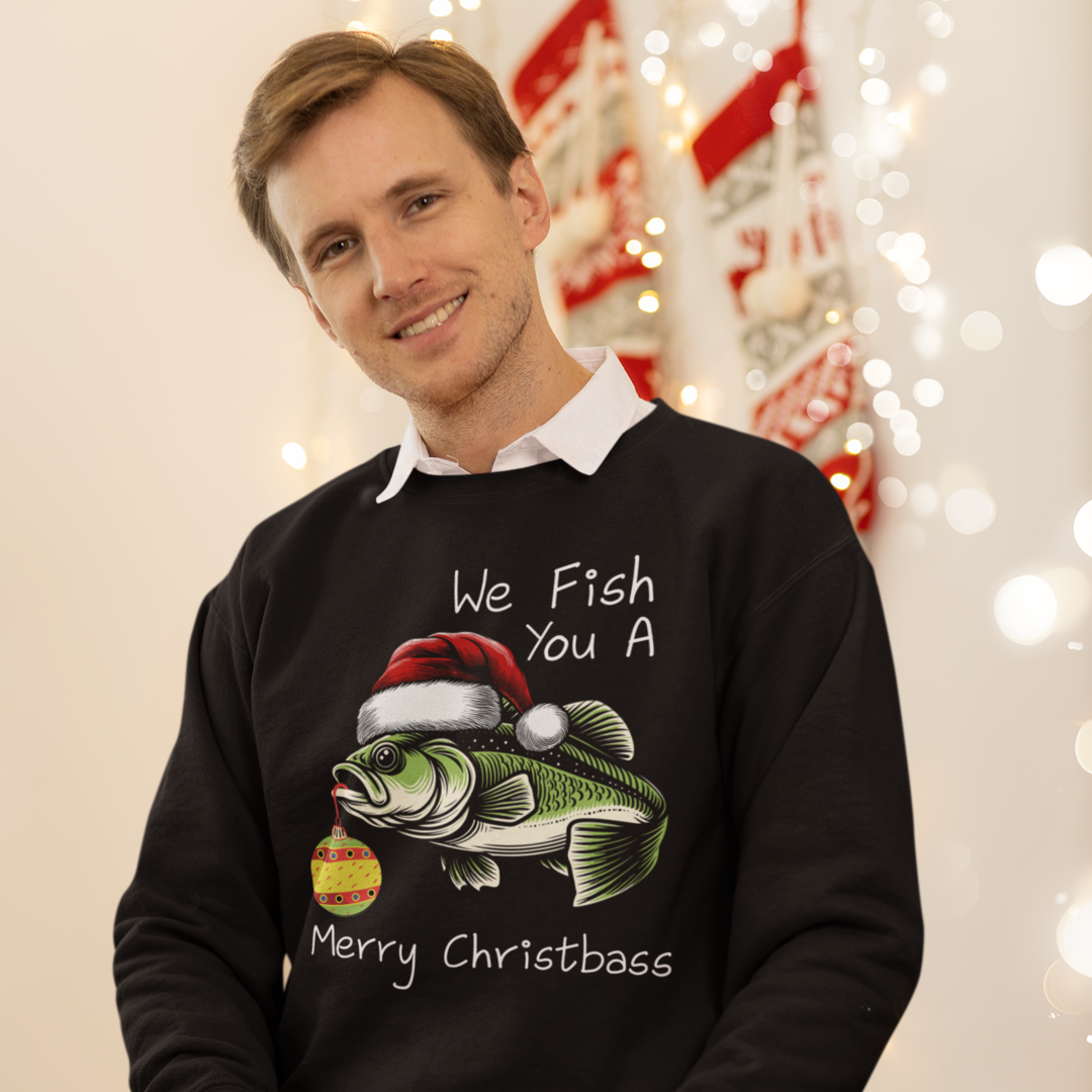We fish you a Merry Christbass - Sweatshirt