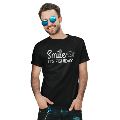 Smile it`s Fishiday - Premium T-Shirt