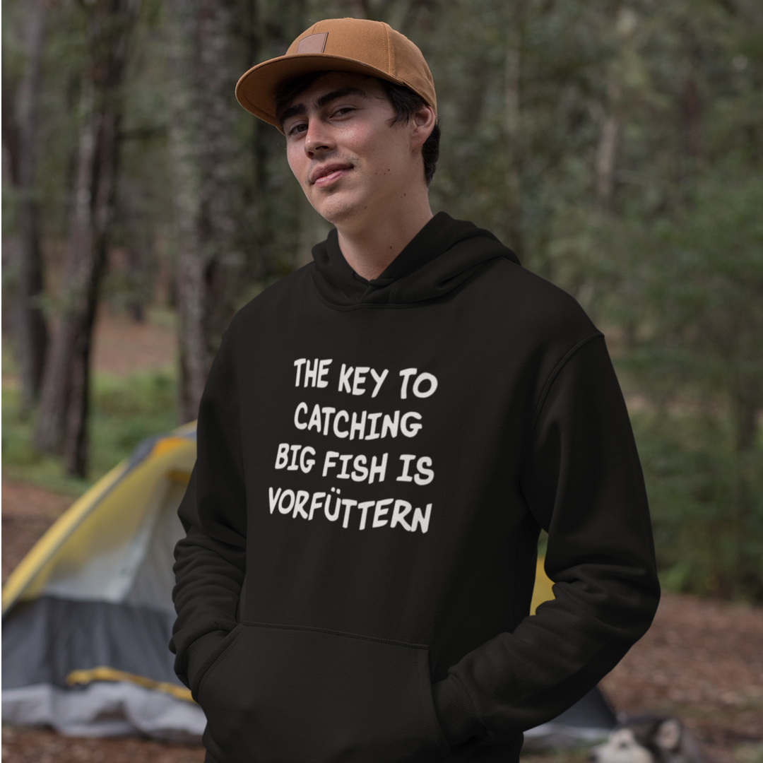 The Key is vorfüttern - Premium Hoodie