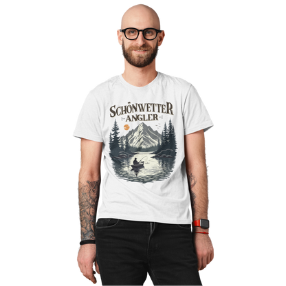 Schönwetter Angler - Premium T-Shirt