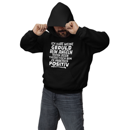 Geduld beim angeln testen lassen - Premium Hoodie