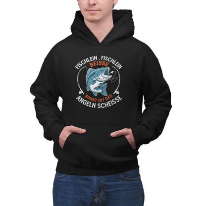 Fischlein beisse - Premium Hoodie