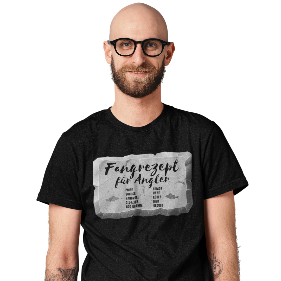 Fangrezept für Angler - Premium T-Shirt