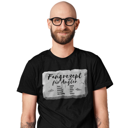Fangrezept für Angler - Premium T-Shirt