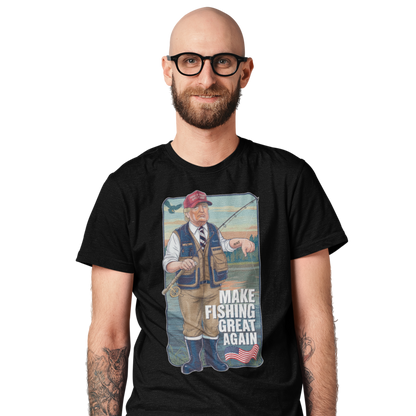 Make fishing great again - Premium T-Shirt