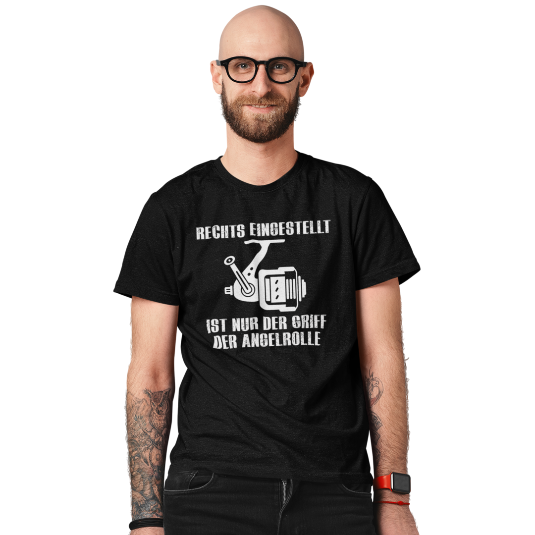 Rechts eingestellt ist nur der Griff - Premium T-Shirt