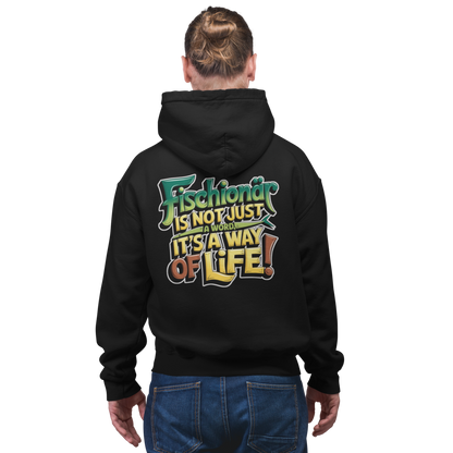 Fischionär - Premium Hoodie #Backprint