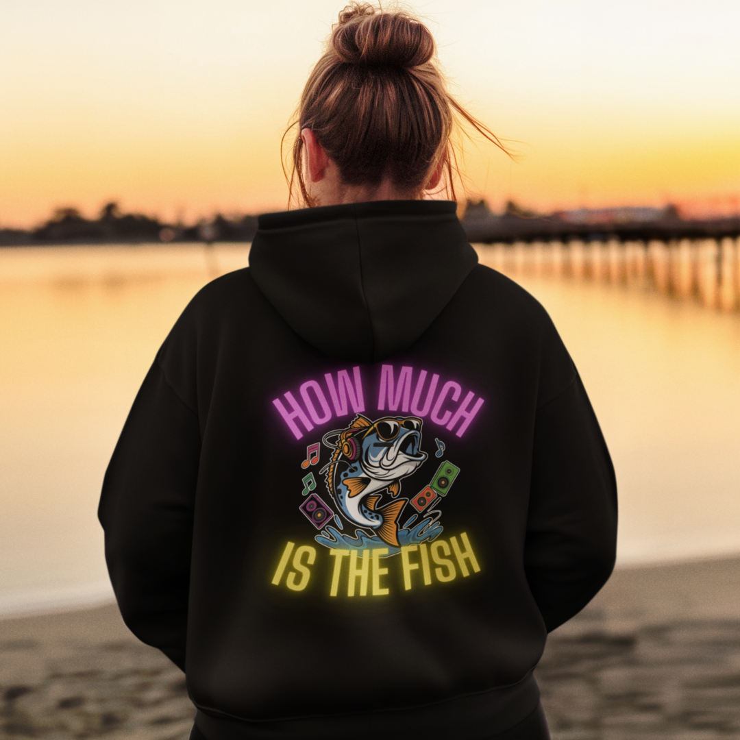 How much is the fish - Premium Hoodie #Backprint