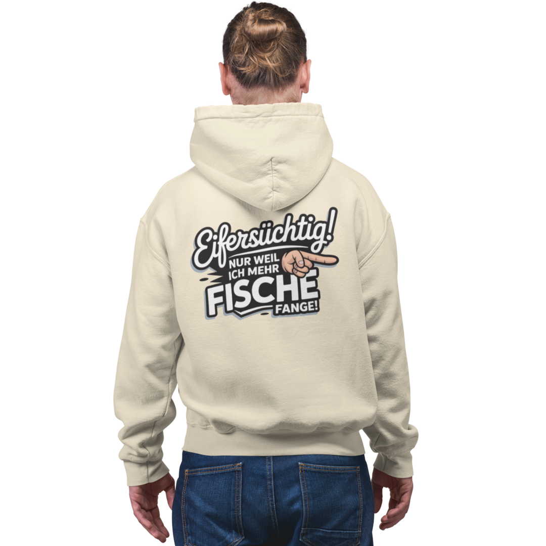 Eifersüchtig - Premium Hoodie #Backprint