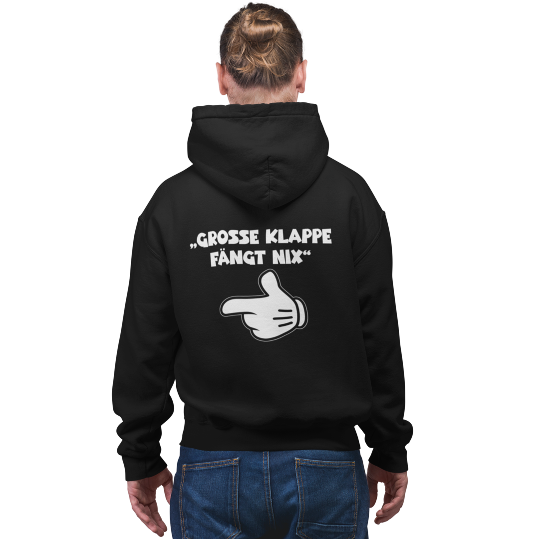 Grosse Klappe - Premium Hoodie #Backprint
