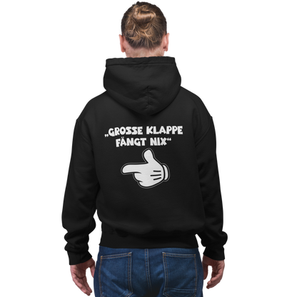 Grosse Klappe - Premium Hoodie #Backprint